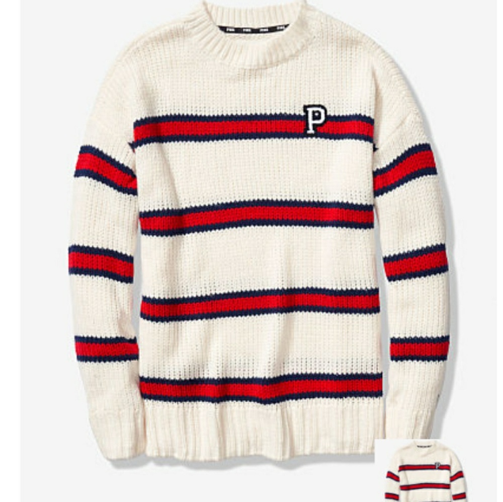 PINK boyfriend sweater